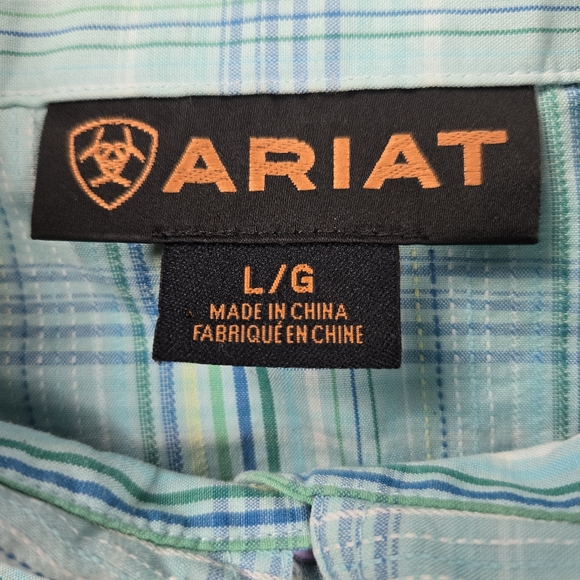 Ariat‎ Pearl Snap Button Up Shirt - Picture 12 of 15